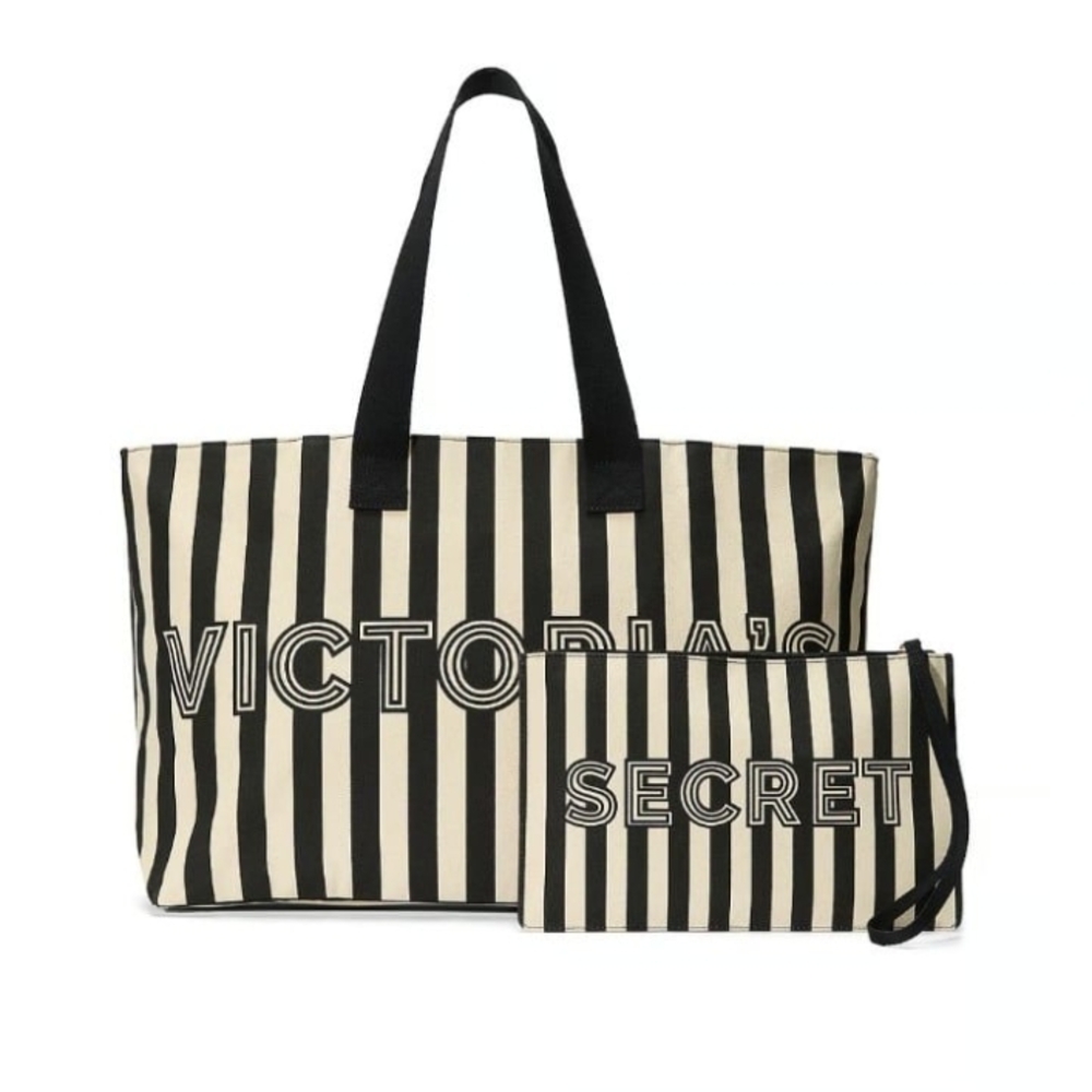 Victoria's Secret Canvas  Tote Bag